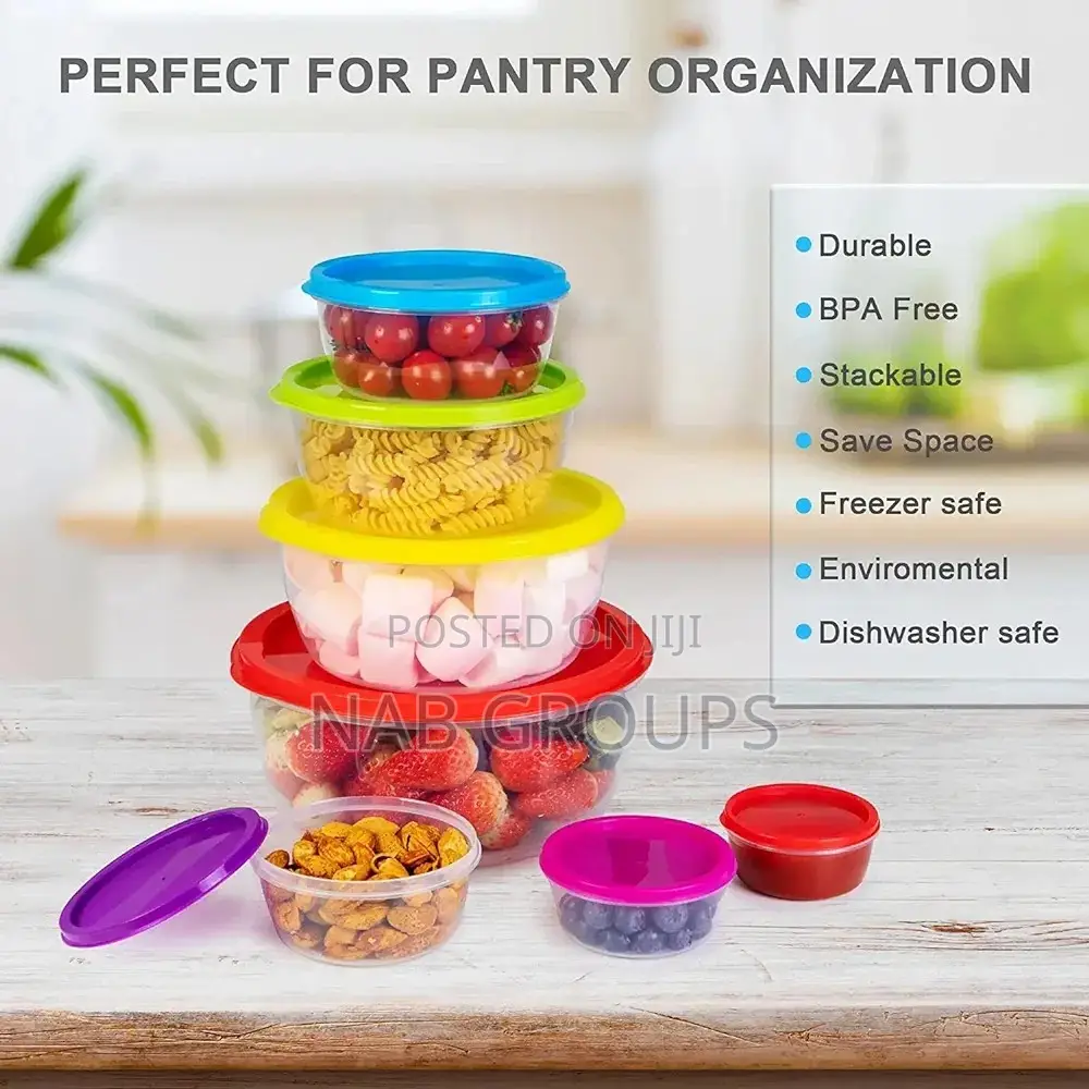7pcs Food Containers