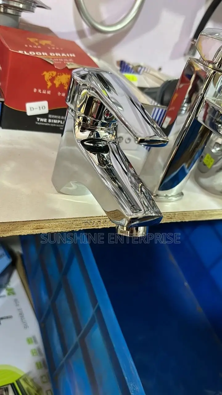Stainless Lifting Wash Hand Basin Tap