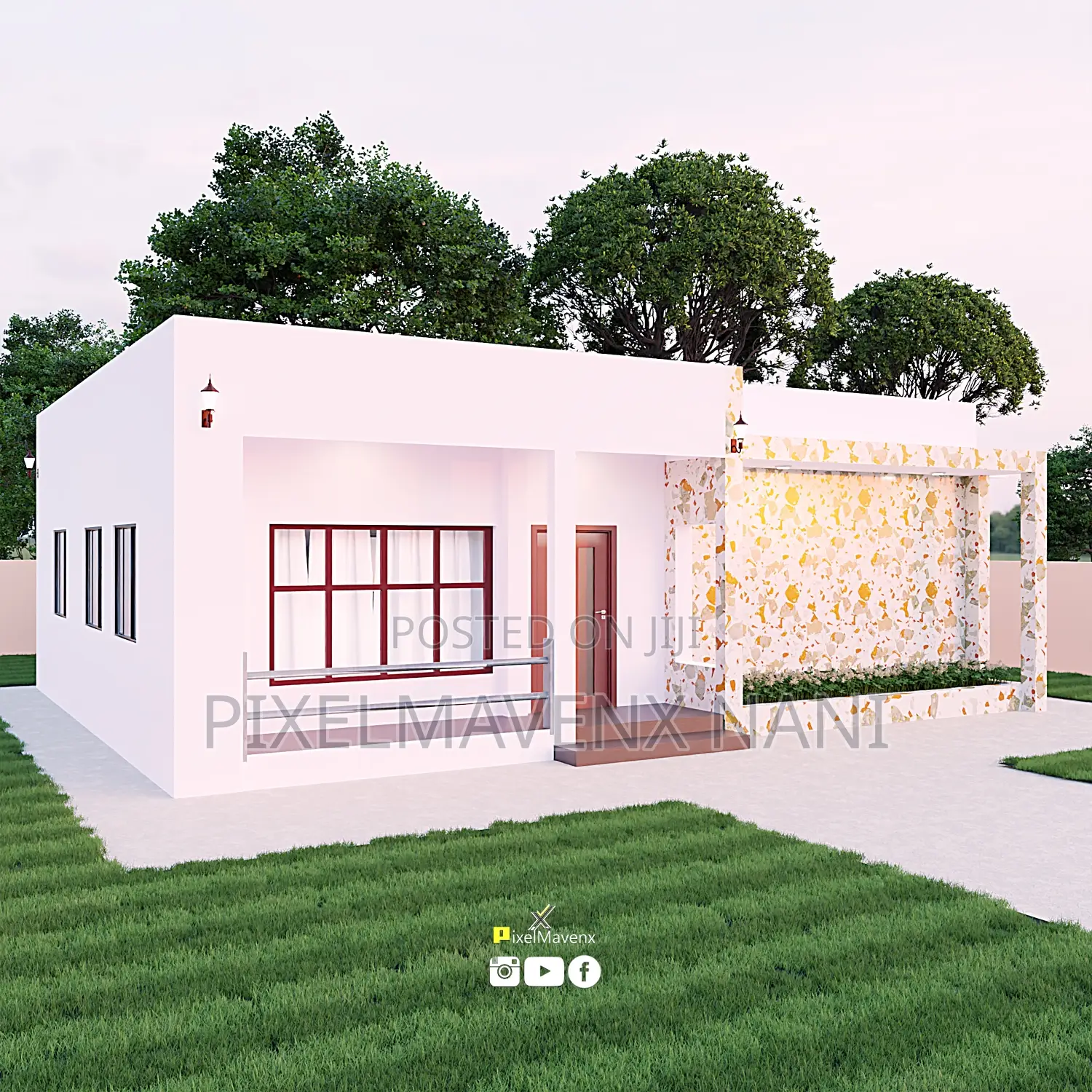 3d Houses and Floor Plans