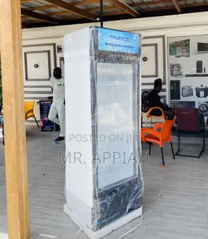 Sleek Design Nalco Nasfl400-1dr 1 Door Display Fridge.