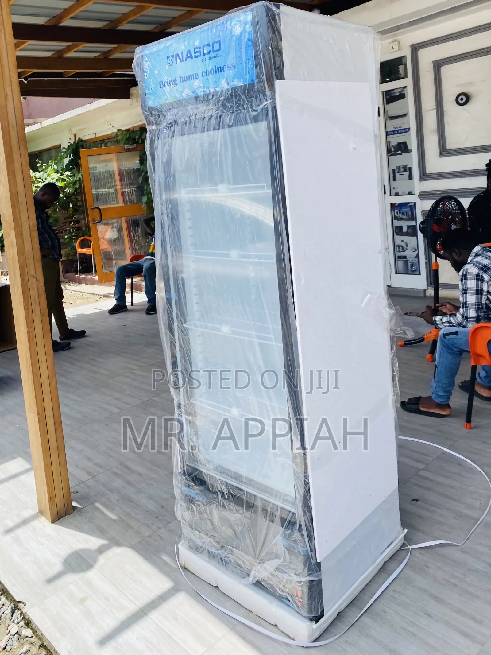 Original Nasco Single Door Display Fridge(Nasfl400-1dr).