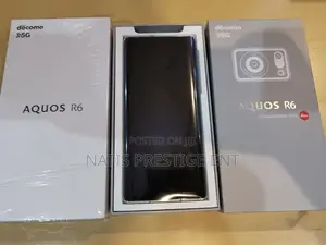 New Sharp Aquos R6 128 GB Black