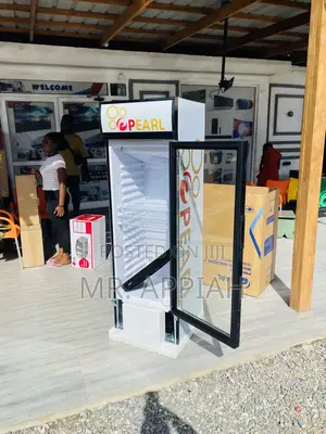 High Quality Pearl PVC 316 1 Door Electric Display Fridge