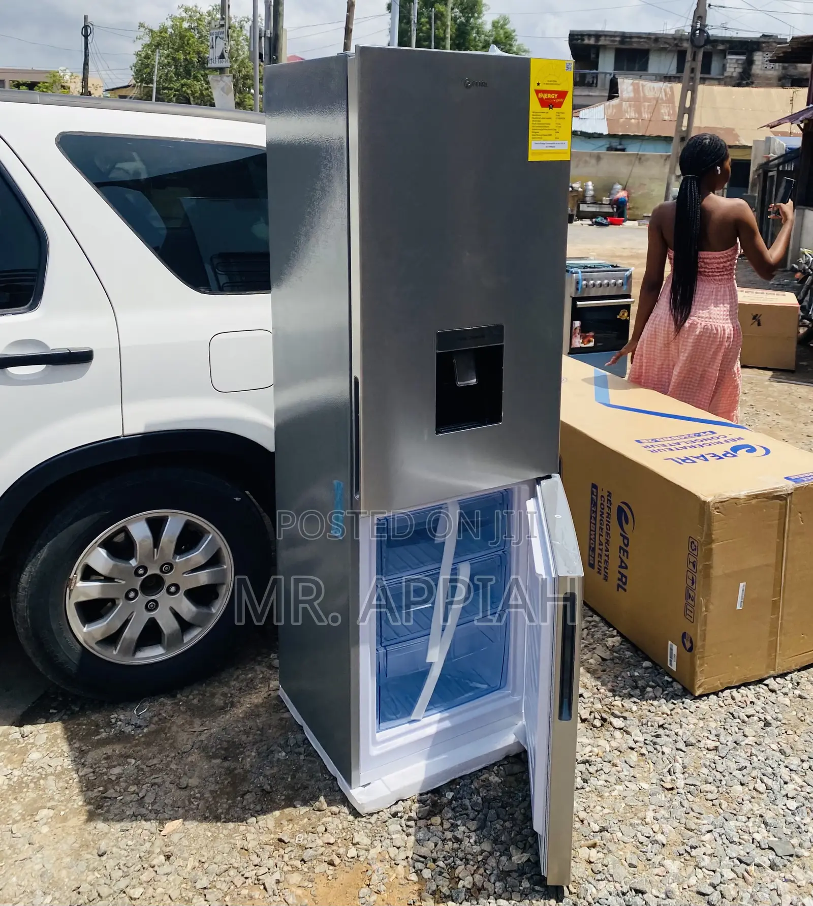 Energy Sufficient Pearl Pf 334bwd-2b Double Door Fridge.