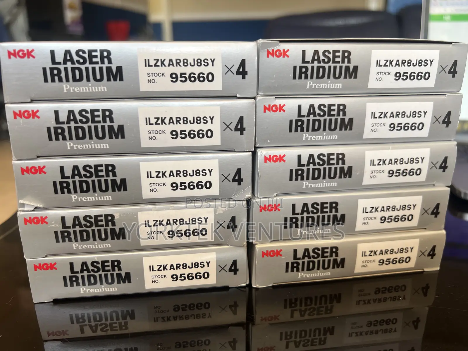 NGK 95660 Laser Iridium Sparkplugs -X4