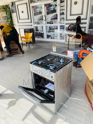 3 Gas + 1 Electric Burner Volcano 50x50(Gray).