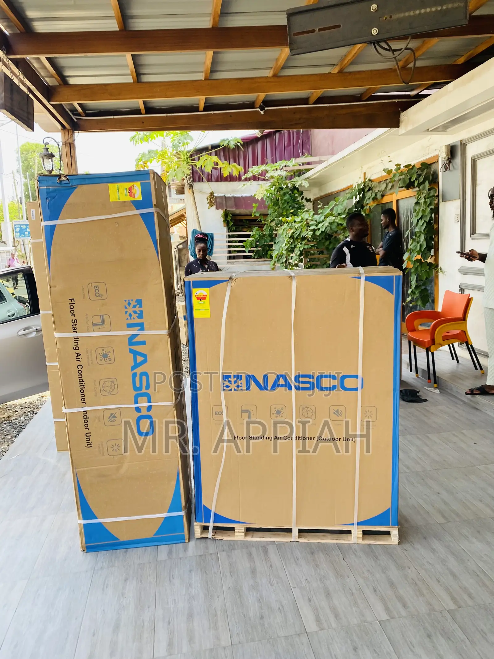Fast Chilling Nasco 5.0hp Floor Standing Ac(White).