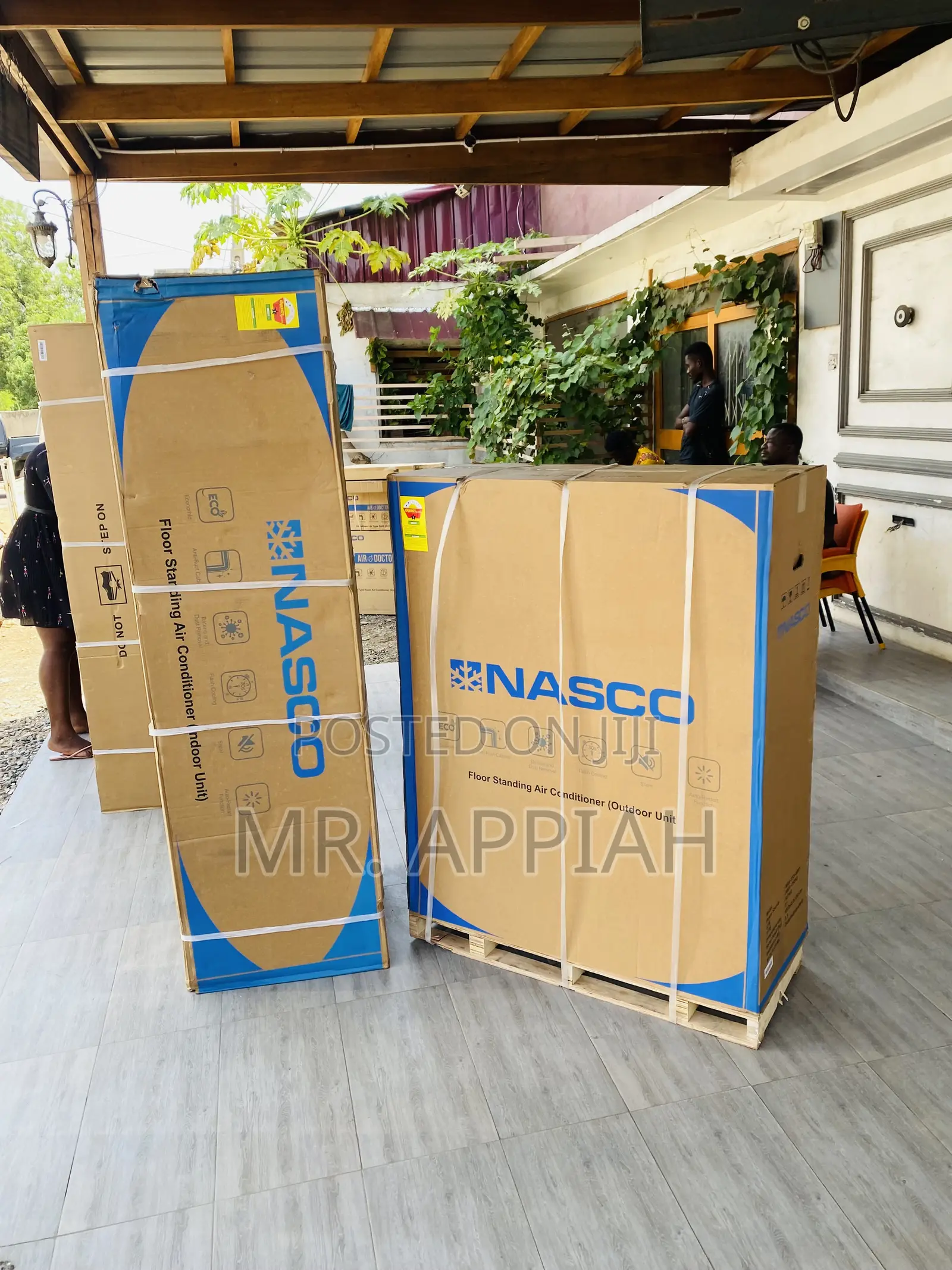 Extremely Chilling Nasco 5.0hp Floor Standing Ac(White).