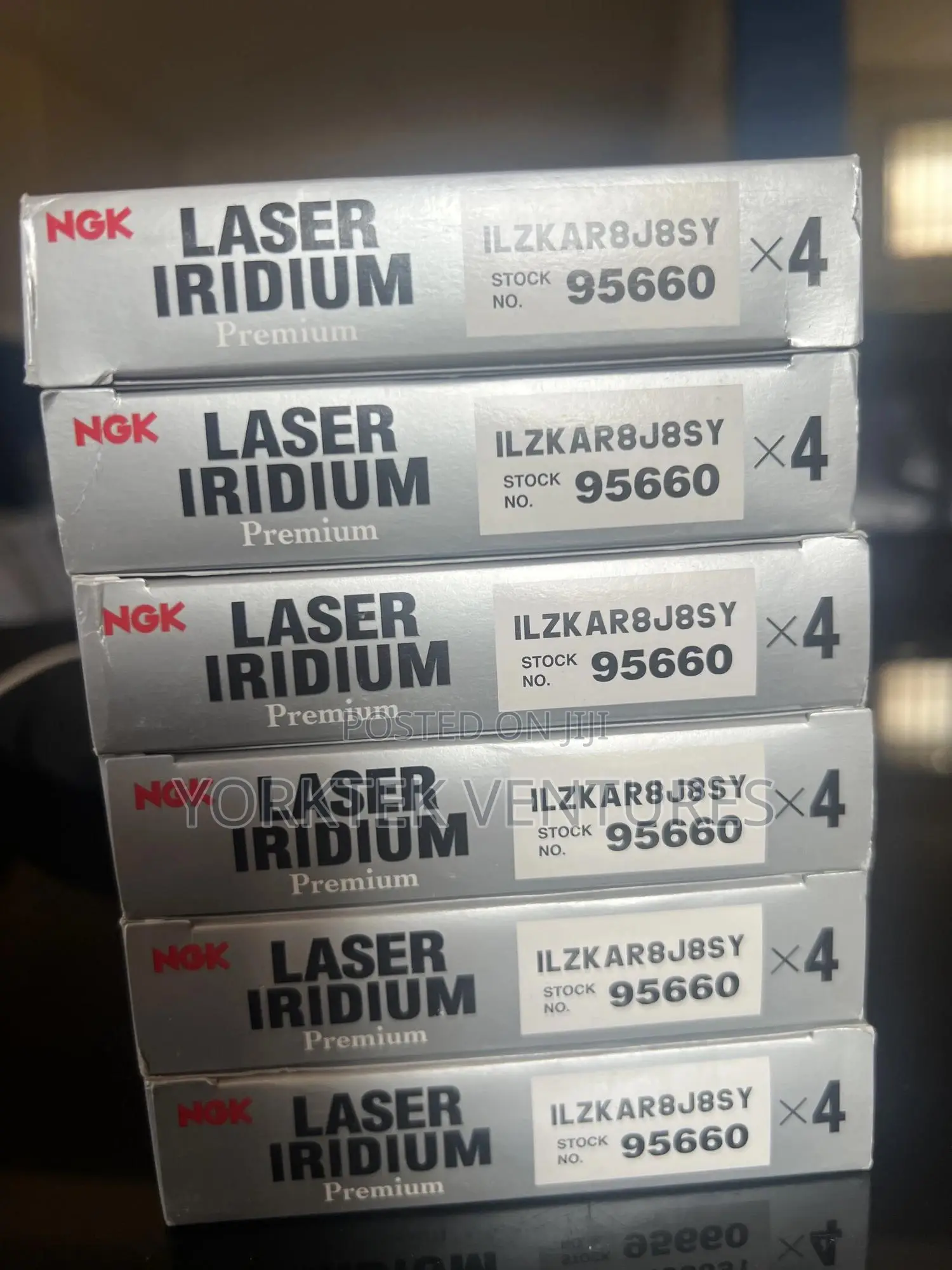 NGK 95660 Laser Iridium Sparkplugs -X4