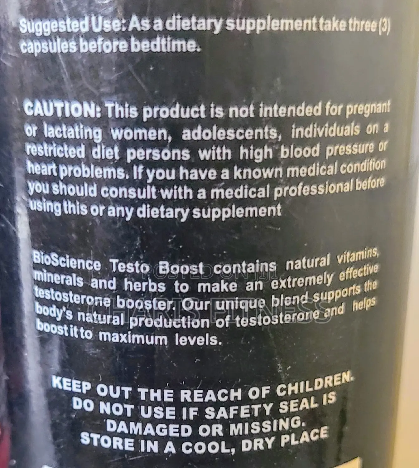 Testo Boost ( Booster for Muscle Growth and Performance)
