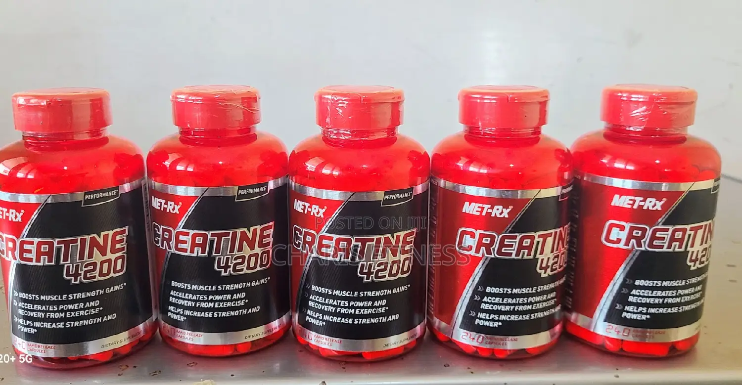 Creatine 4200 (240 Capsules Pre and Post Workout Formula)