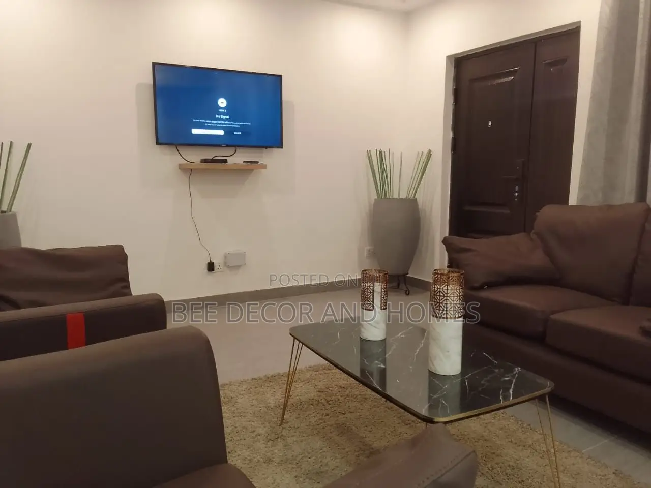 Furnished 1bdrm Room & Parlour in Bee Decor & Homes, East Legon