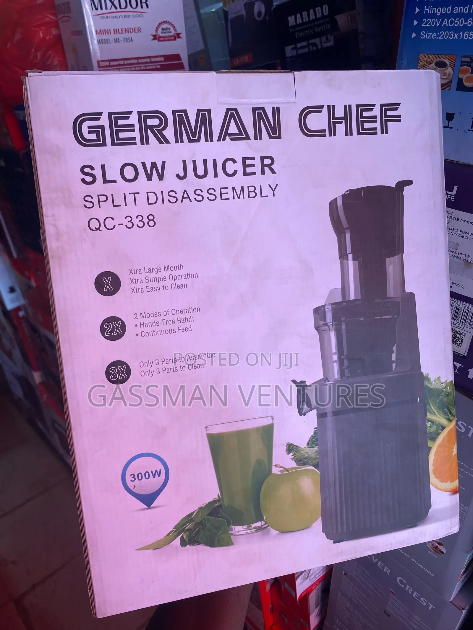 German Chef Slow Juicer