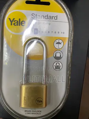 Yale Brass Long Padlock