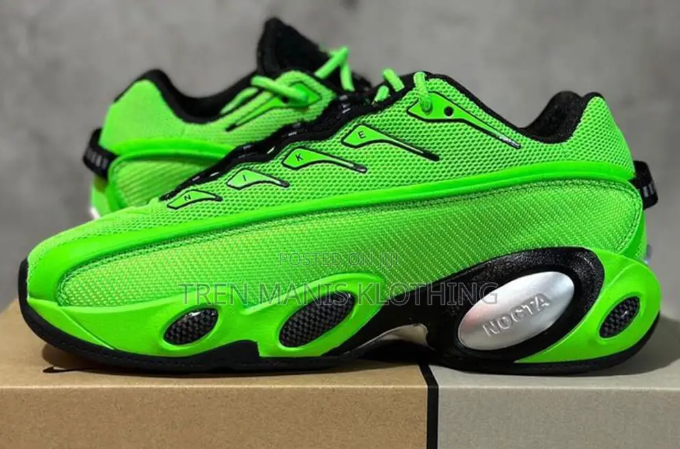 Nike Nocta Glide X Drake "Slime Green"