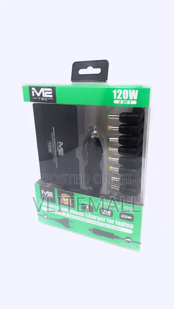M2-Tec Universal Automatic Charger for Laptop (V-4955)