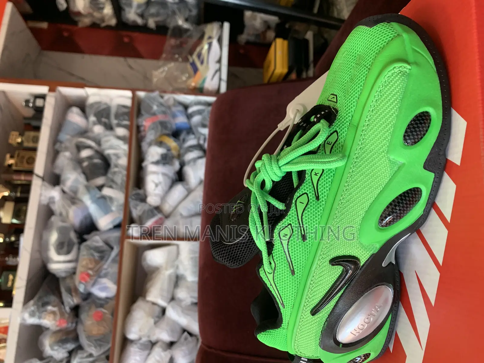 Nike Nocta Glide X Drake "Slime Green"