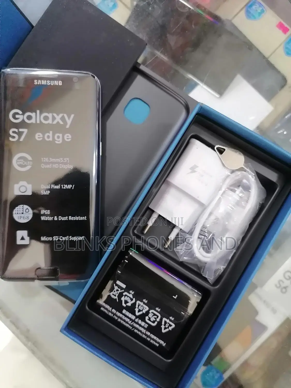New Samsung Galaxy S7 edge 32 GB Black