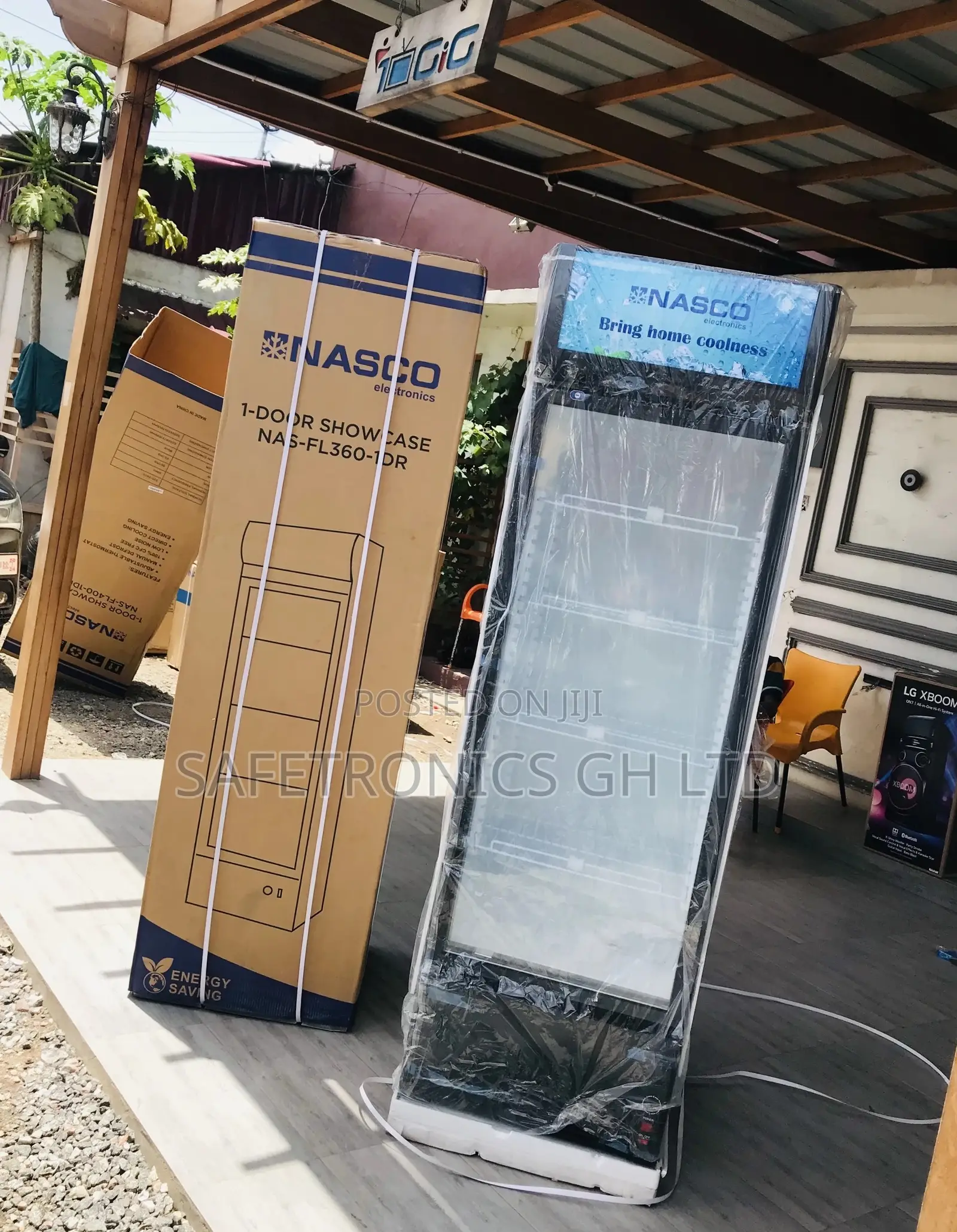 Available Nasfl400-1dr Display Singledoor Glass Nasco Fridge