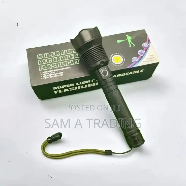 Super Light Rechargeable Flashlight