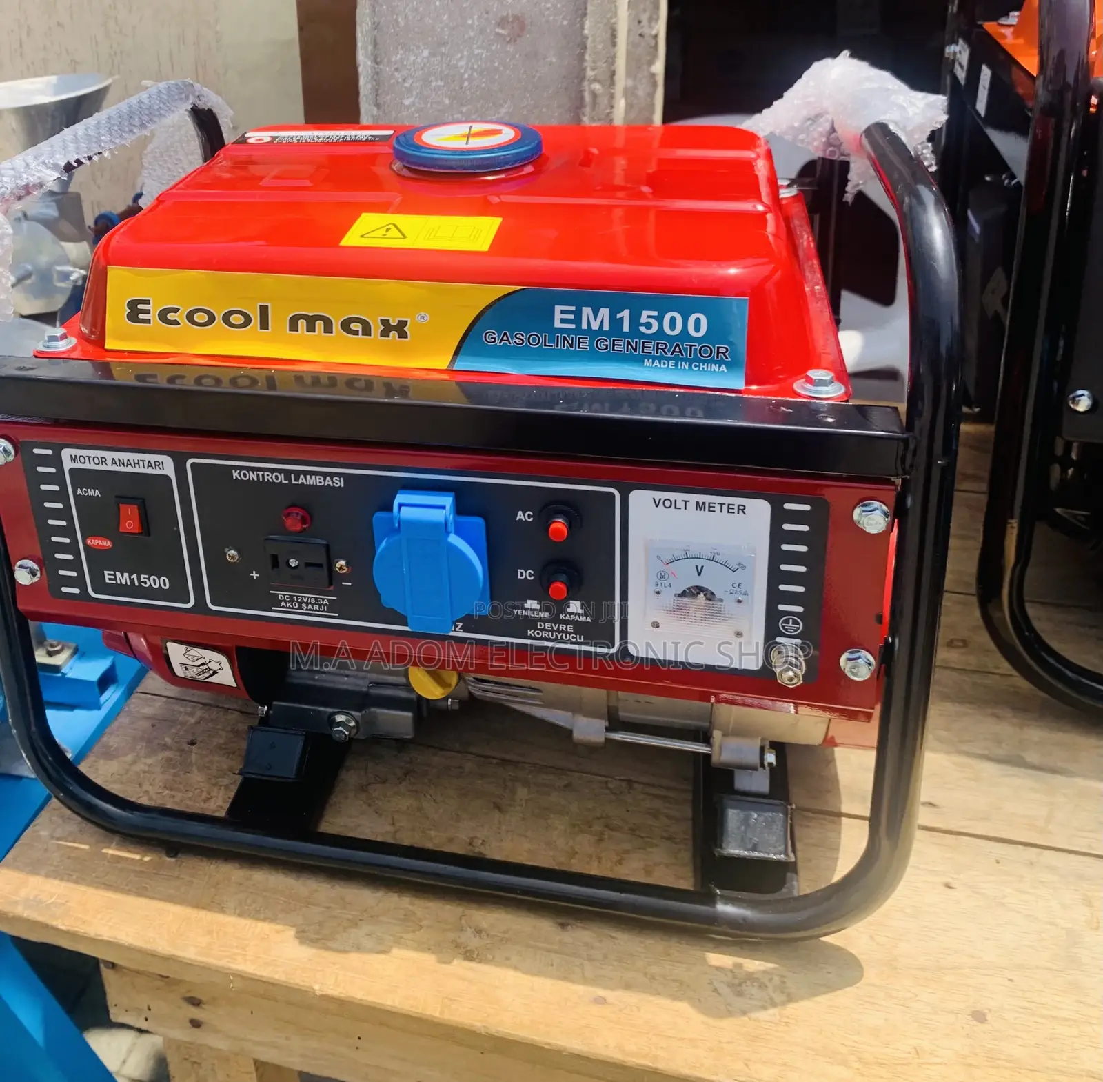 Latest and Affordable Ecool Max Output Gasoline Generator.