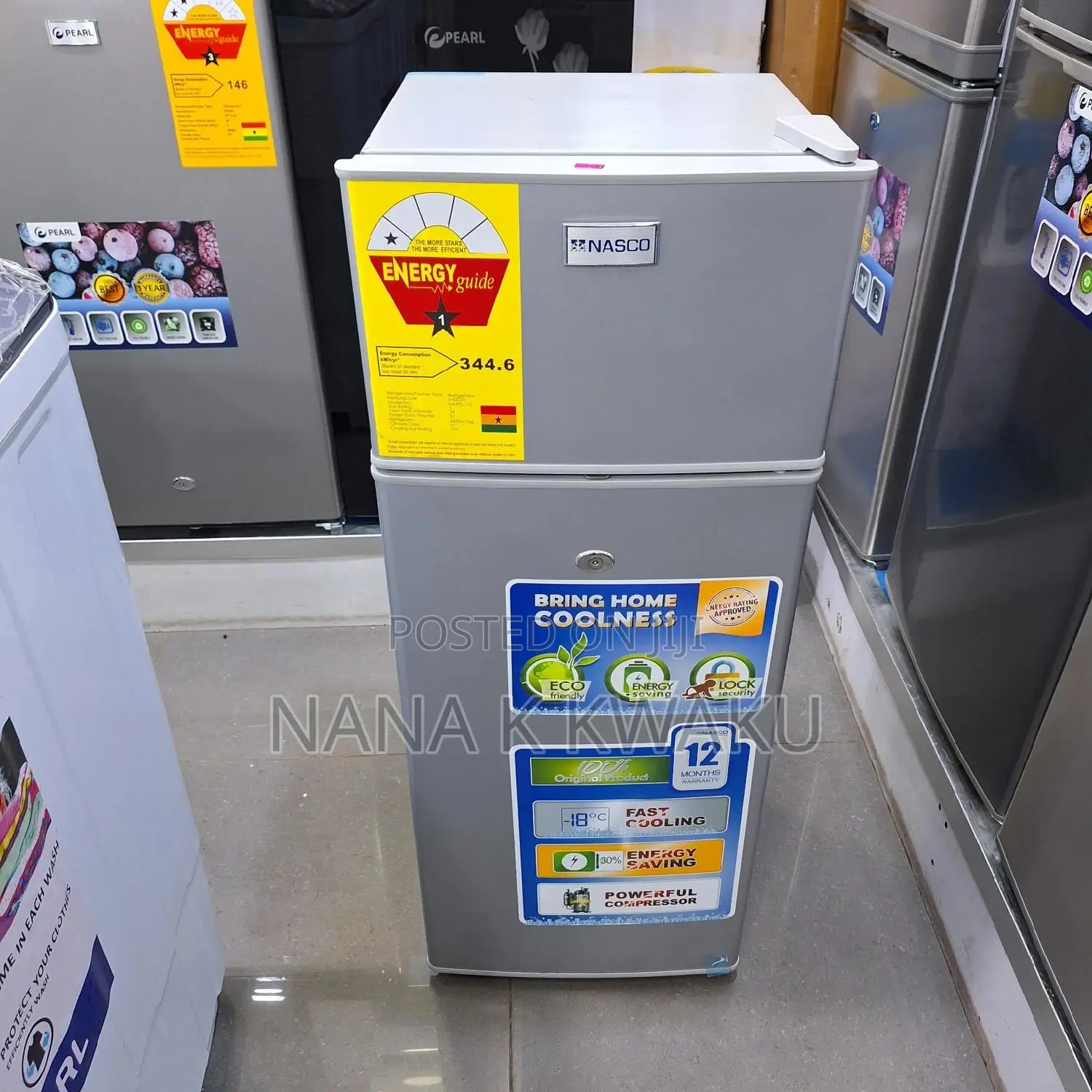 Good_nasco 85litrs Double Door Fridge With Top Freezer
