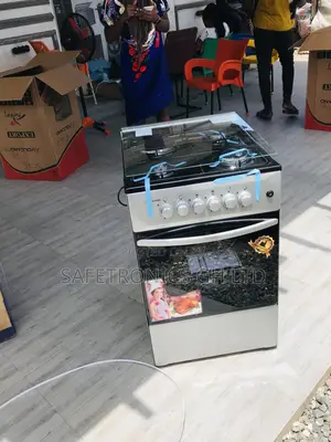 Oven With Grill Volcano Gray Glass Lid 3+1 Burner 50x50
