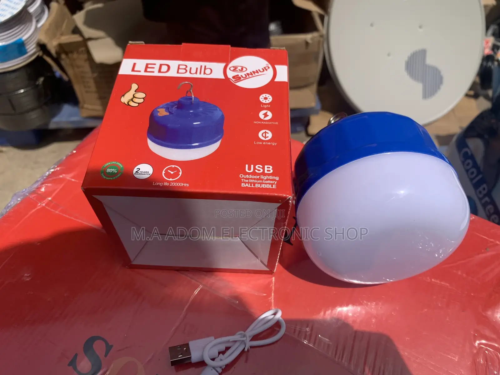 Newly in Stock Zj-Sunnup Rechargeable Led Bulb.
