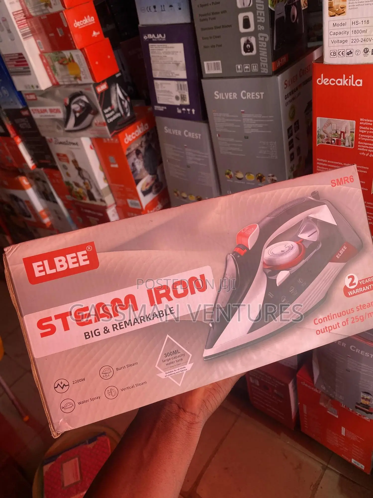 Elbee Steam Iron