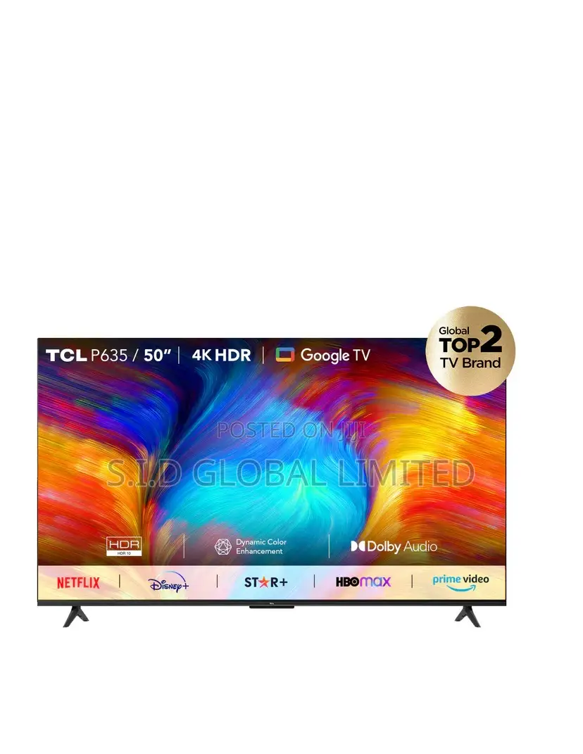 TCL 50P635 50 Inch HDR Google TV