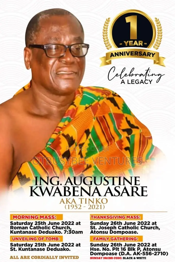 Special Funeral Poster Designs