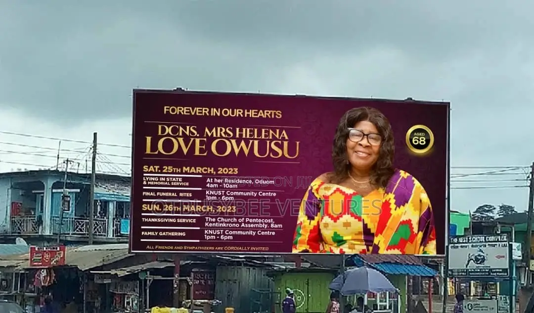 Special Funeral Poster Designs