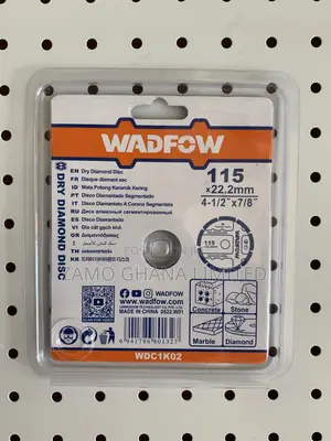 Dry Diamond Disc 4.5 Inches /115mm - Wdc1k02