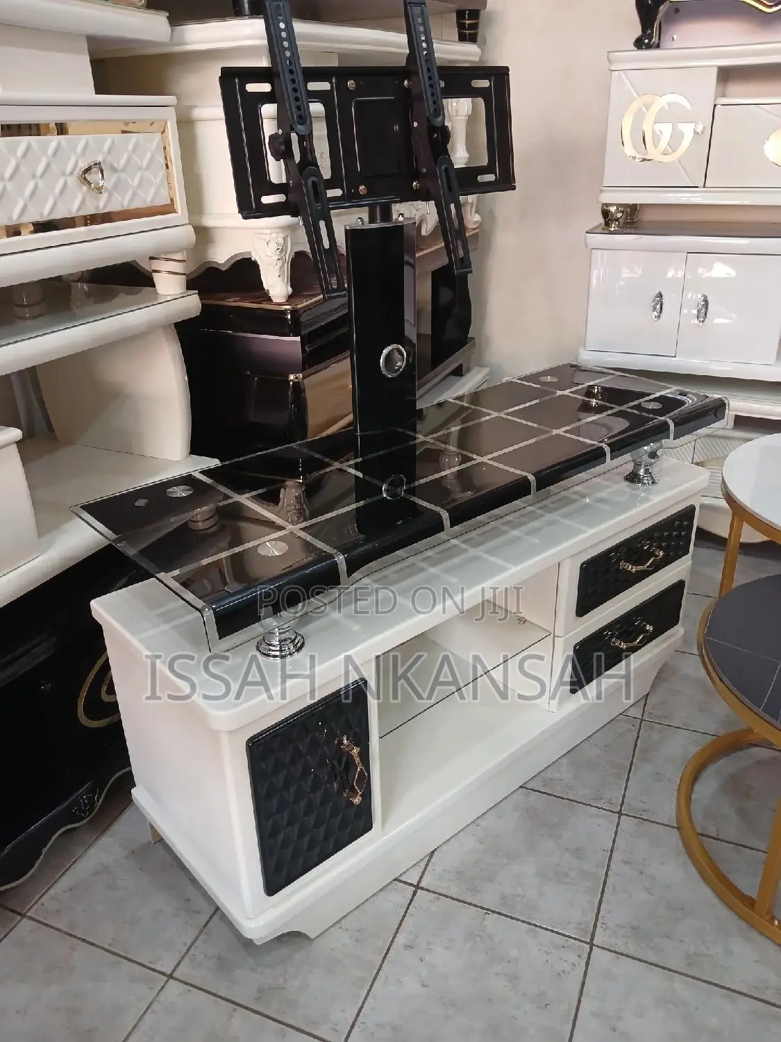 Glass Tv Stand