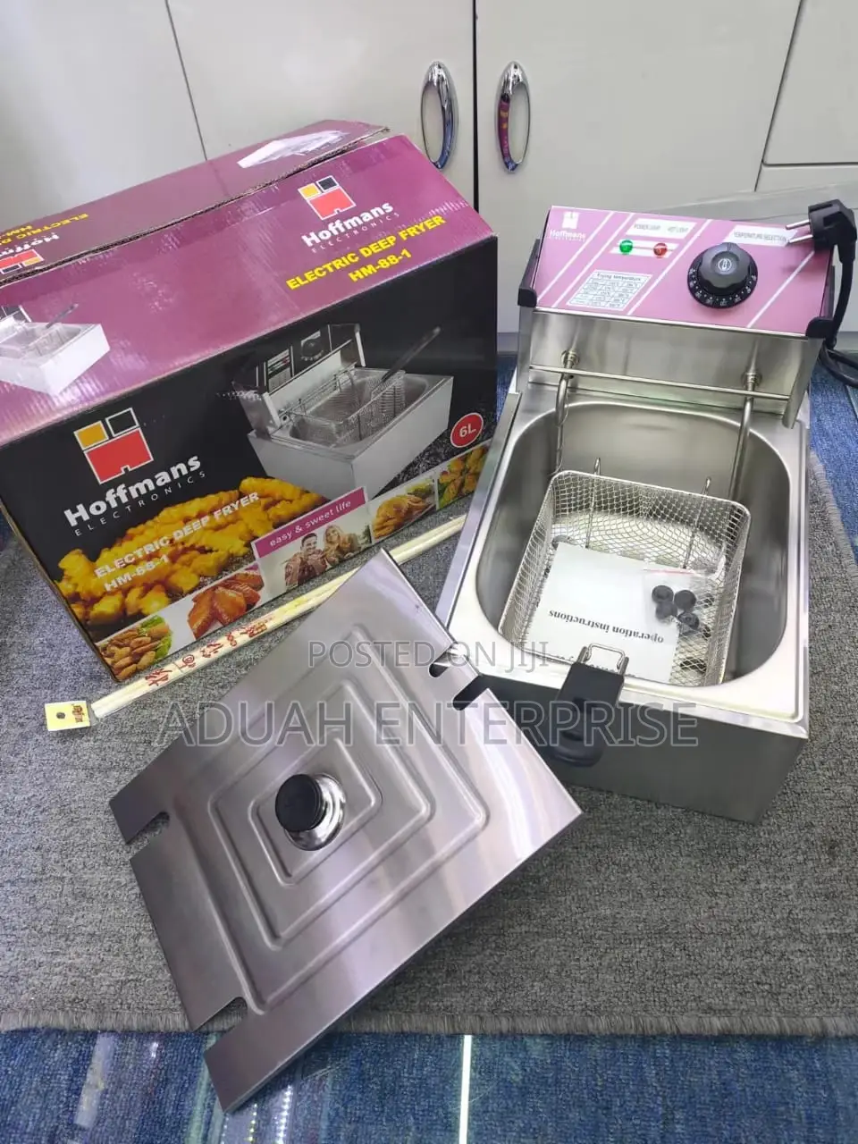 Hoffman and Avina Deep Fryer 6l