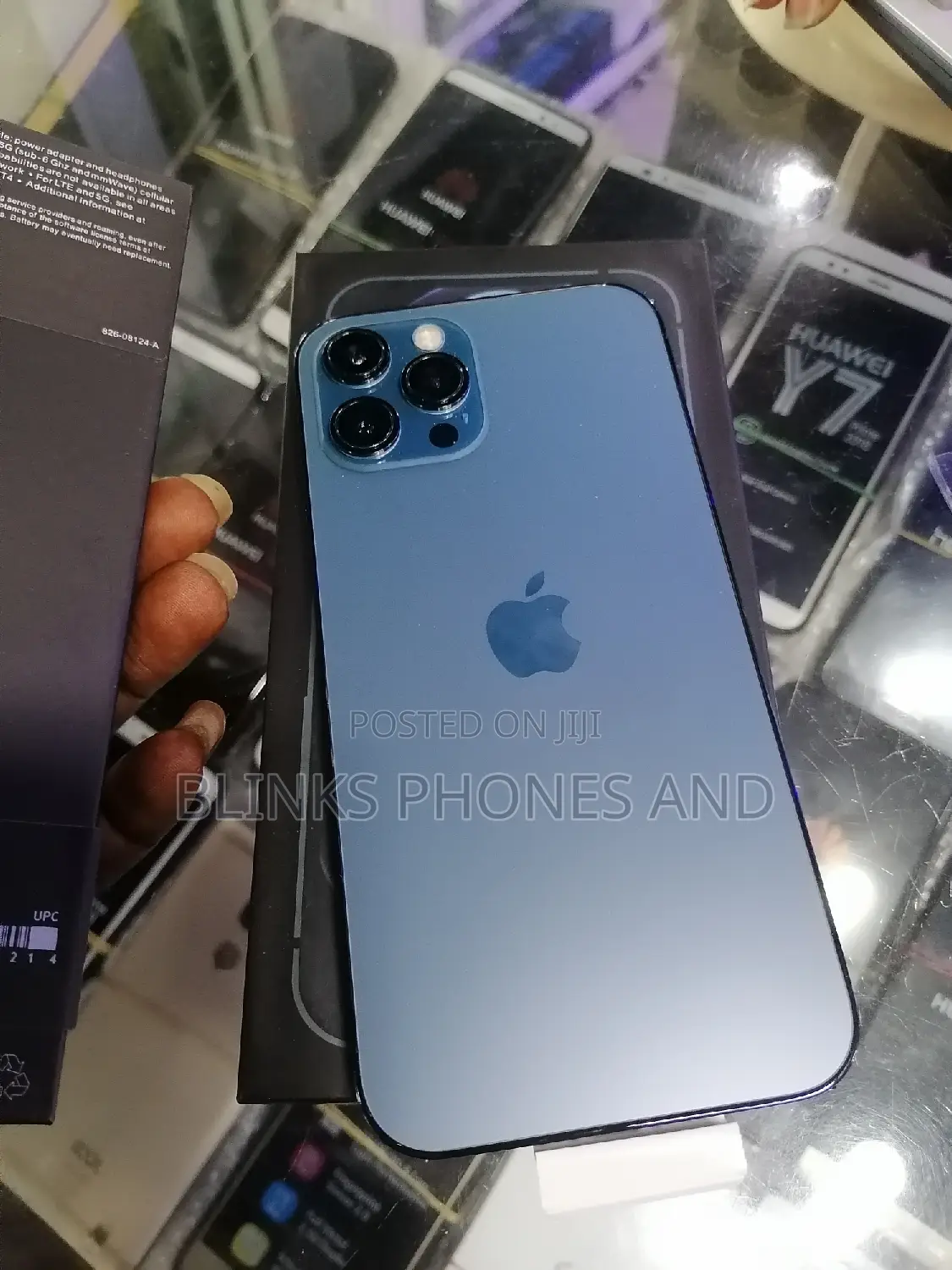 New Apple iPhone 12 Pro Max 256 GB Blue