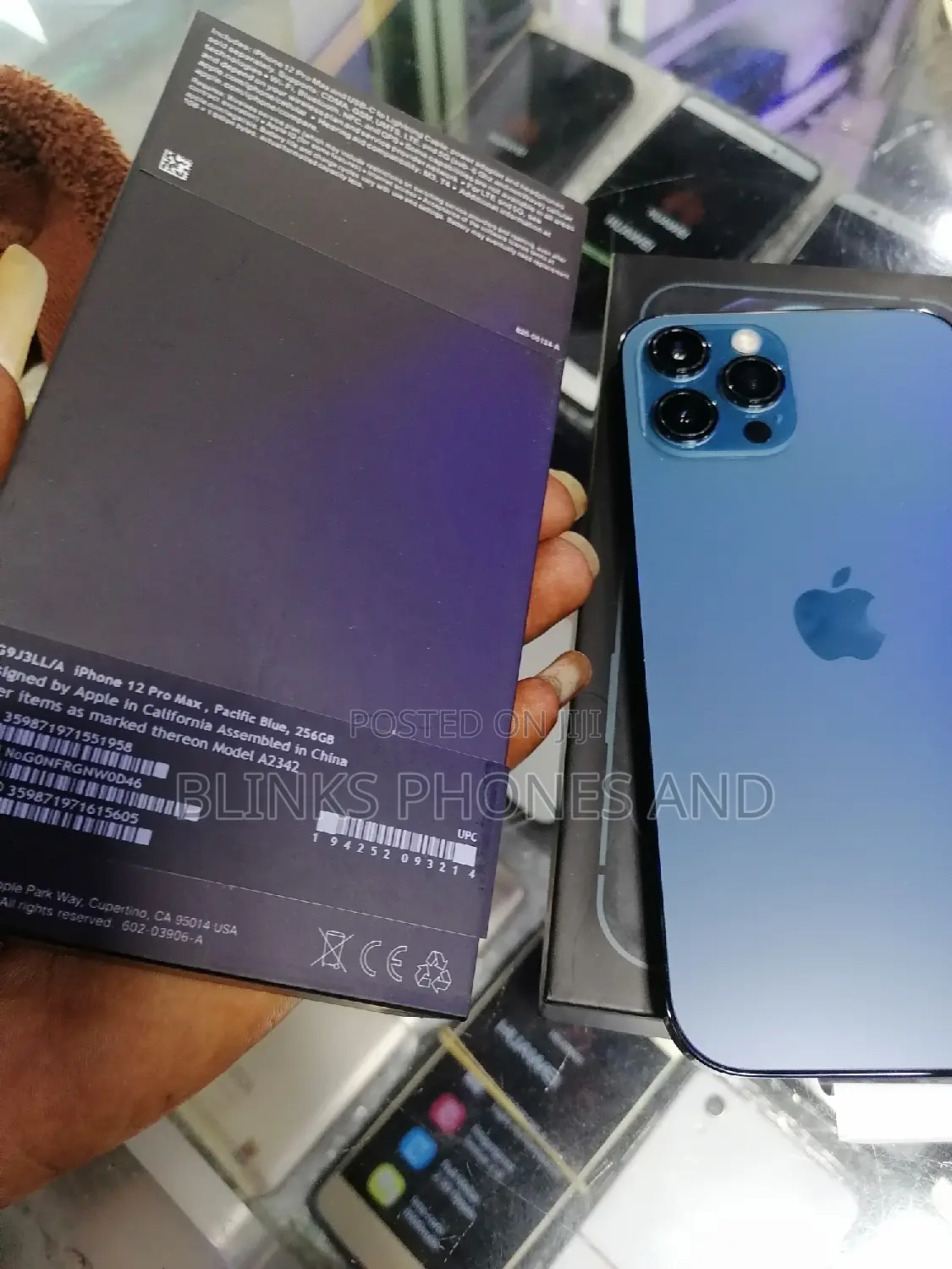 New Apple iPhone 12 Pro Max 256 GB Blue