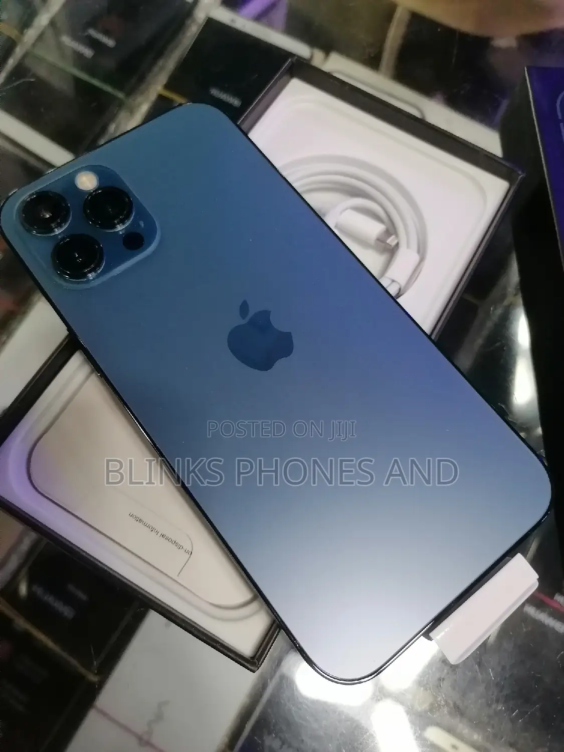 New Apple iPhone 12 Pro Max 256 GB Blue