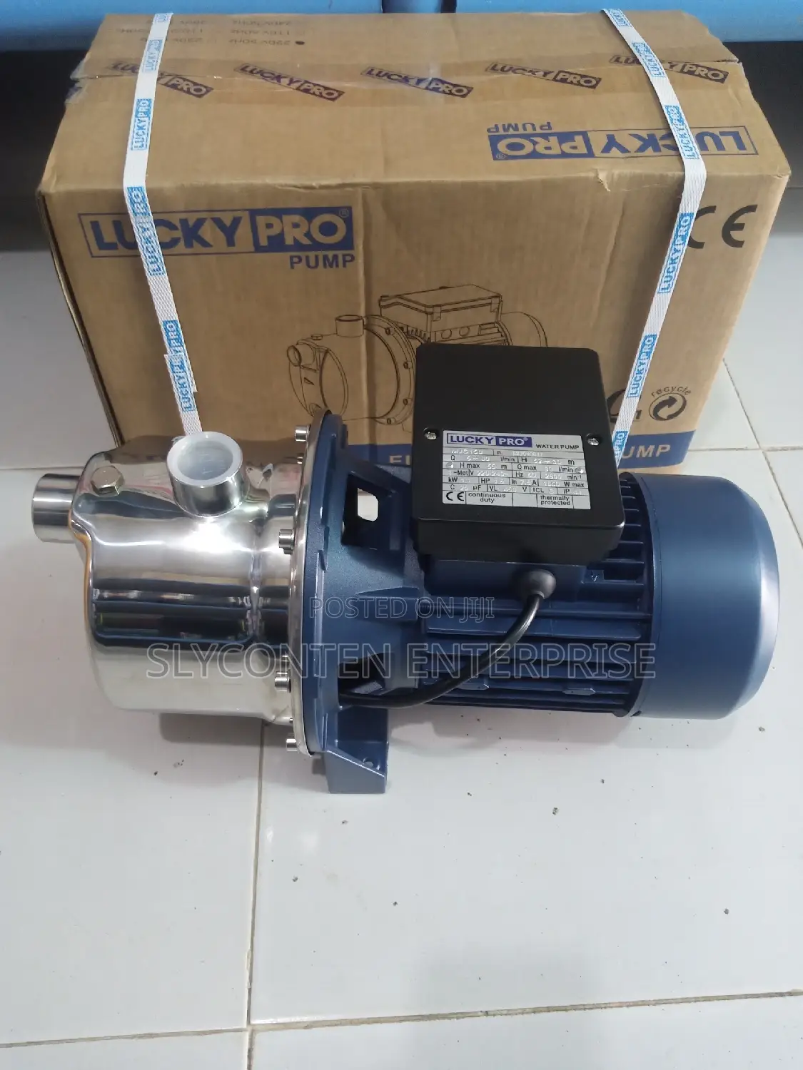 Lucky Pro 1.5hp Stainless Water Pump