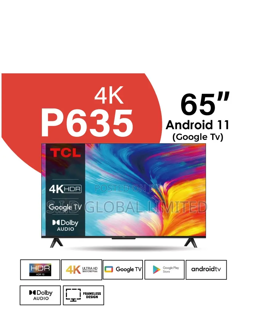 TCL 65 Inch UHD Smart Android TV