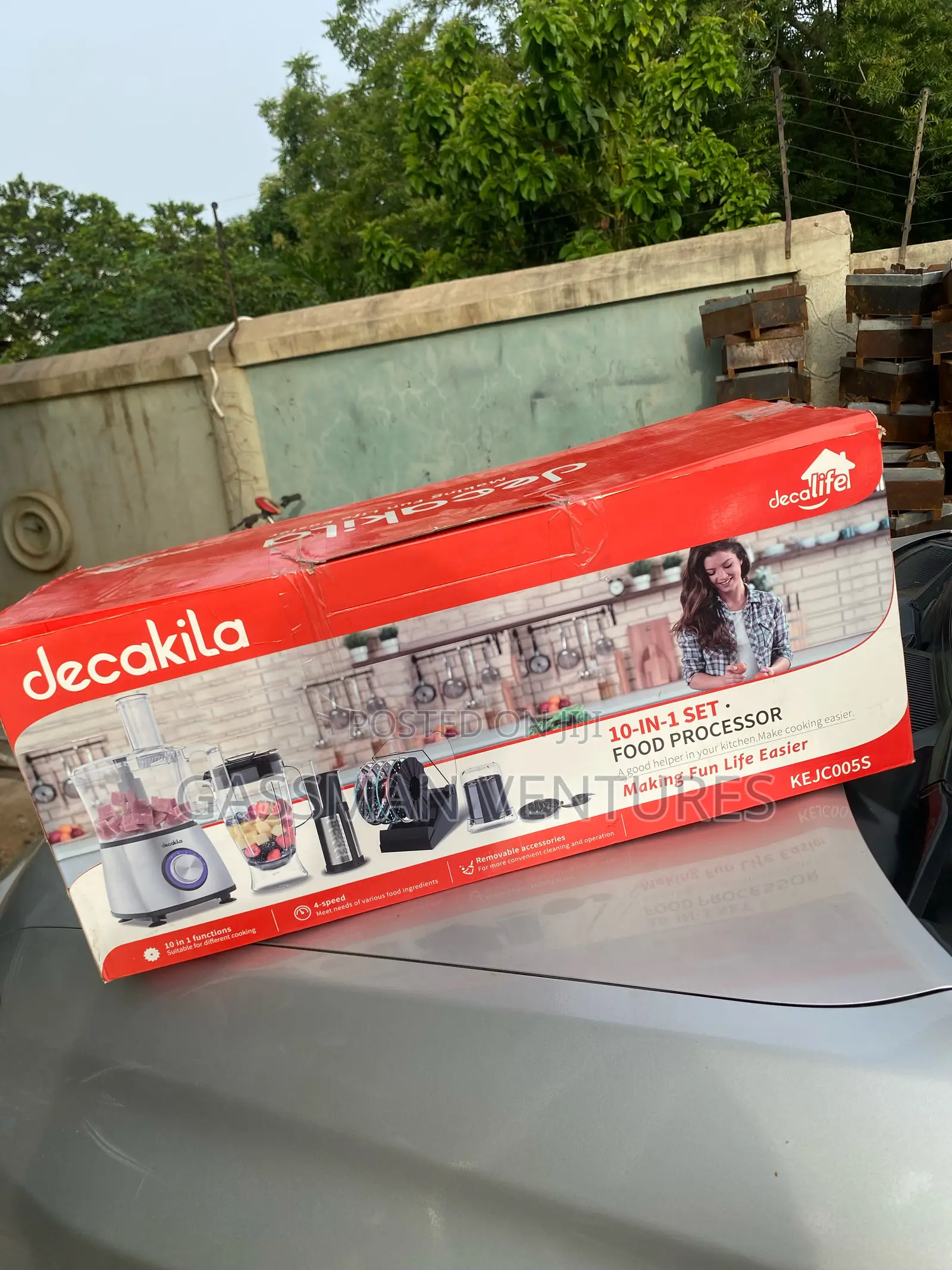 Decakila 10-in-1 Set Food Processor