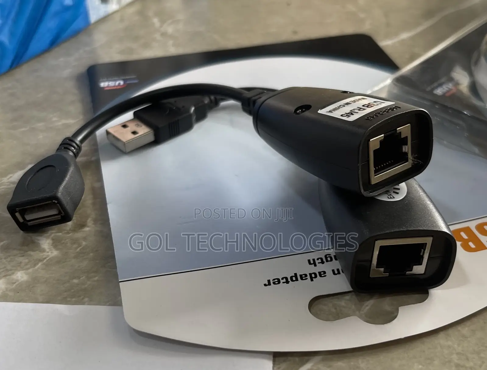 USB to RJ45 Extender Up to 150ft Length