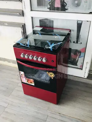 Oven With Grill 50x50 Volcano 4 Gas Cooker Glass Lid