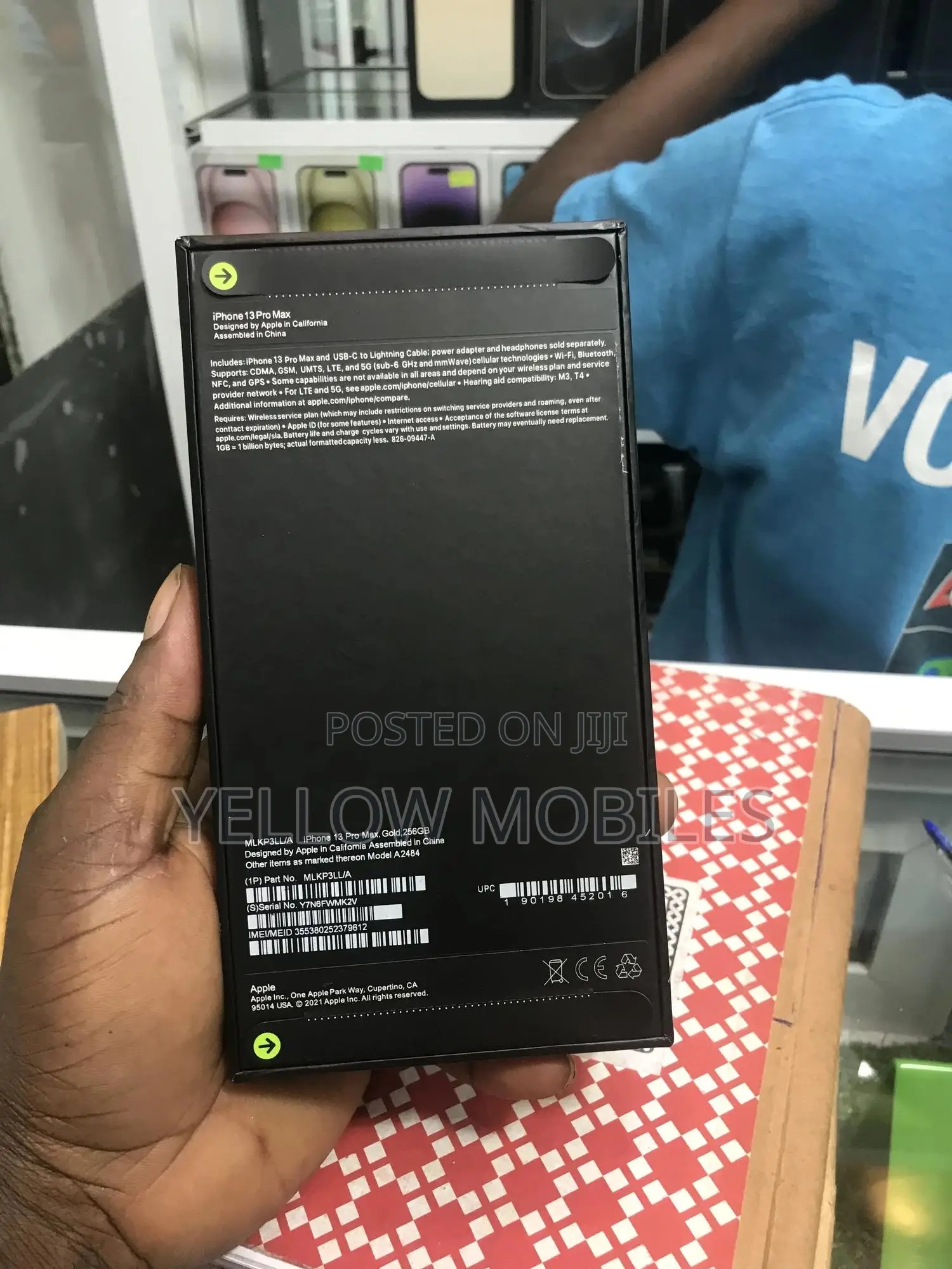New Apple iPhone 13 Pro Max 256 GB Gold