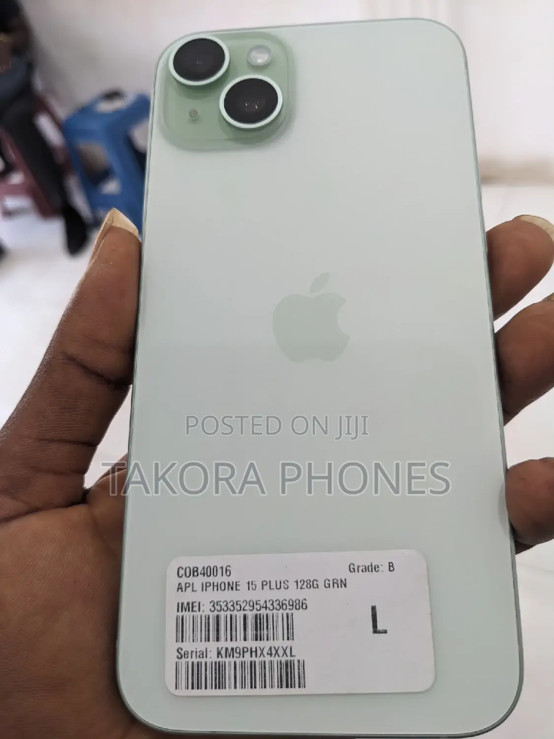 Apple iPhone 15 Plus 128 GB Green