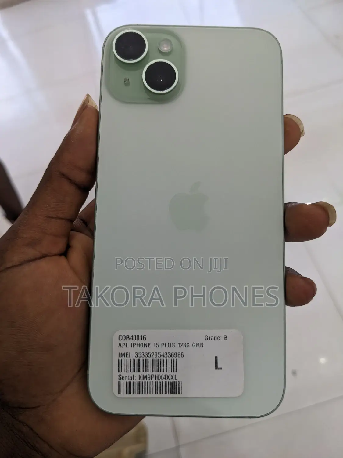 Apple iPhone 15 Plus 128 GB Green