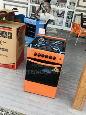 4 Burner Oven With Grill Volcano Glass Lid 50x50 Gas