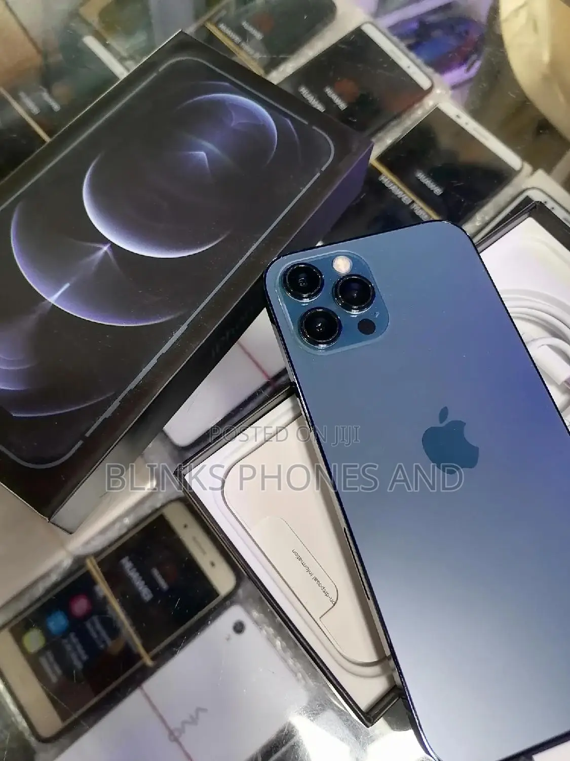 New Apple iPhone 12 Pro Max 256 GB Blue