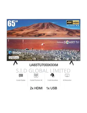 Samsung 65 Inch TU7000 Crystal UHD Smart TV |