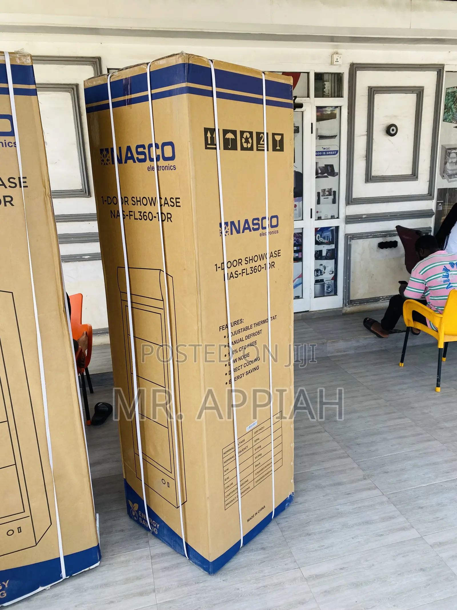 Energy Sufficient Nasco Nasfl400-1dr 1 Door Display Fridge